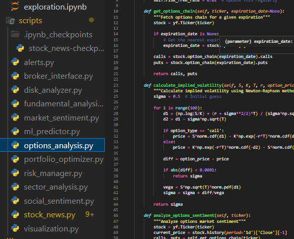 Stock Market Analysis Platform